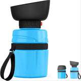 Botella de agua portátil para perros - dispensador de viaje