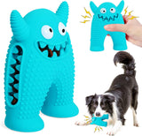 Juguete masticador dental con sonido para perros - diseño monstruo
