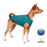 Chaqueta acolchada impermeable para perros - materiales reciclados