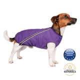 Chaqueta acolchada impermeable para perros - materiales reciclados