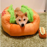 Cama nido para perros estilo Akita - desmontable, varias tallas
