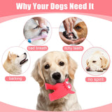 Juguete masticador dental con sonido para perros - diseño monstruo