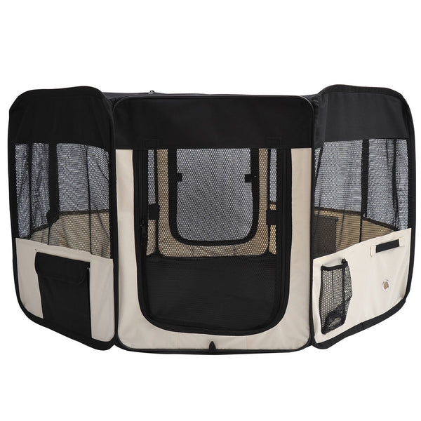 Corralito plegable para perros - parque de juego portátil