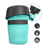 Botella de agua portátil para perros - dispensador de viaje