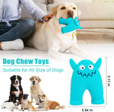 Juguete masticador dental con sonido para perros - diseño monstruo