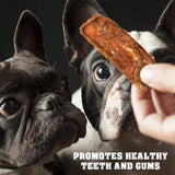 Snacks de pollo deshidratado para perros - sin gluten ni cereales