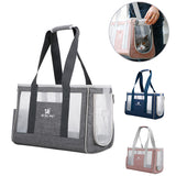 Mochila transportadora para perros pequeños - transpirable y con bolsillos