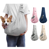 Bolso bandolera para perros pequeños – algodón, reversible