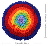 Alfombra olfativa para perros - snuffle mat de 55x55cm
