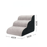 Rampa de olas para perros - escalones antideslizantes para cama y sofá