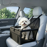 Elevador de coche plegable para perros - malla transpirable