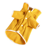 Jersey de punto con cuello solapa para perros - estilo japonés y coreano