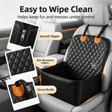 Funda protectora plegable para asiento de coche