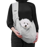 Bolso bandolera para perros pequeños – algodón, reversible