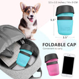 Botella de agua portátil para perros - dispensador de viaje