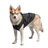 Impermeable Táctico para Perros - Estilo Militar Negro