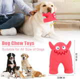 Juguete masticador dental con sonido para perros - diseño monstruo