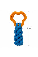 Anillo de cuerda de algodón trenzado para perros