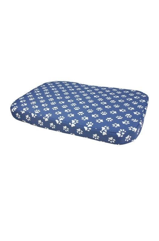 Colchoneta para perros con estampado de huellas – 90 x 65 cm