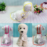Impermeable transparente para perros - protección total
