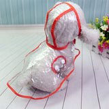 Impermeable transparente para perros - protección total