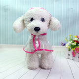 Impermeable transparente para perros - protección total