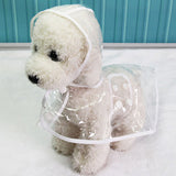 Impermeable transparente para perros - protección total