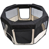 Corralito plegable para perros - parque de juego portátil