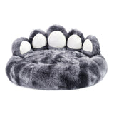 Cama iglú con forma de pata de oso para perros - cálida y desmontable