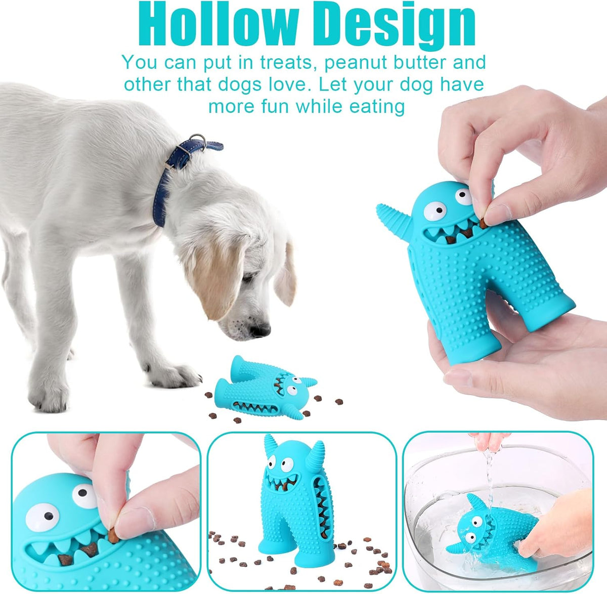 Juguete masticador dental con sonido para perros – vista 8