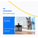 Fuente de agua con sensor de movimiento para perros - activación automática