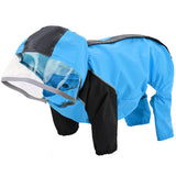 Poncho impermeable total para perros - protección completa