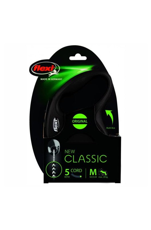 Correa extensible Flexi New Classic M – cordón 5 m