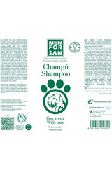 Champú Menforsan con avena para pieles sensibles – 300 ml