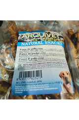 Patas de pollo naturales deshidratadas para perros – 250 g