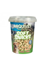 Snacks blandos de salmón y arroz para perros – pack 2 x 300 g
