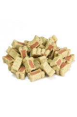 Snacks blandos de salmón y arroz para perros – pack 2 x 300 g